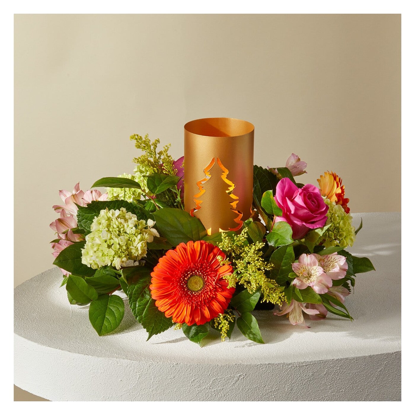 Sunlit Centerpiece flower arrangement