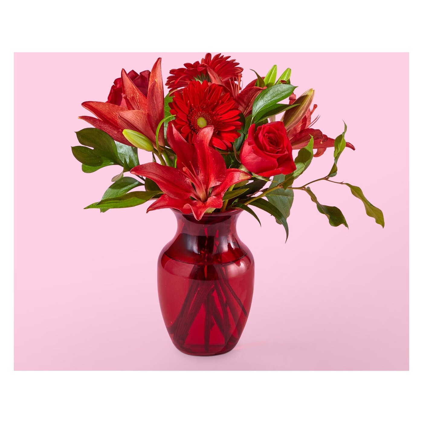 Burnin' Love Bouquet flower arrangement
