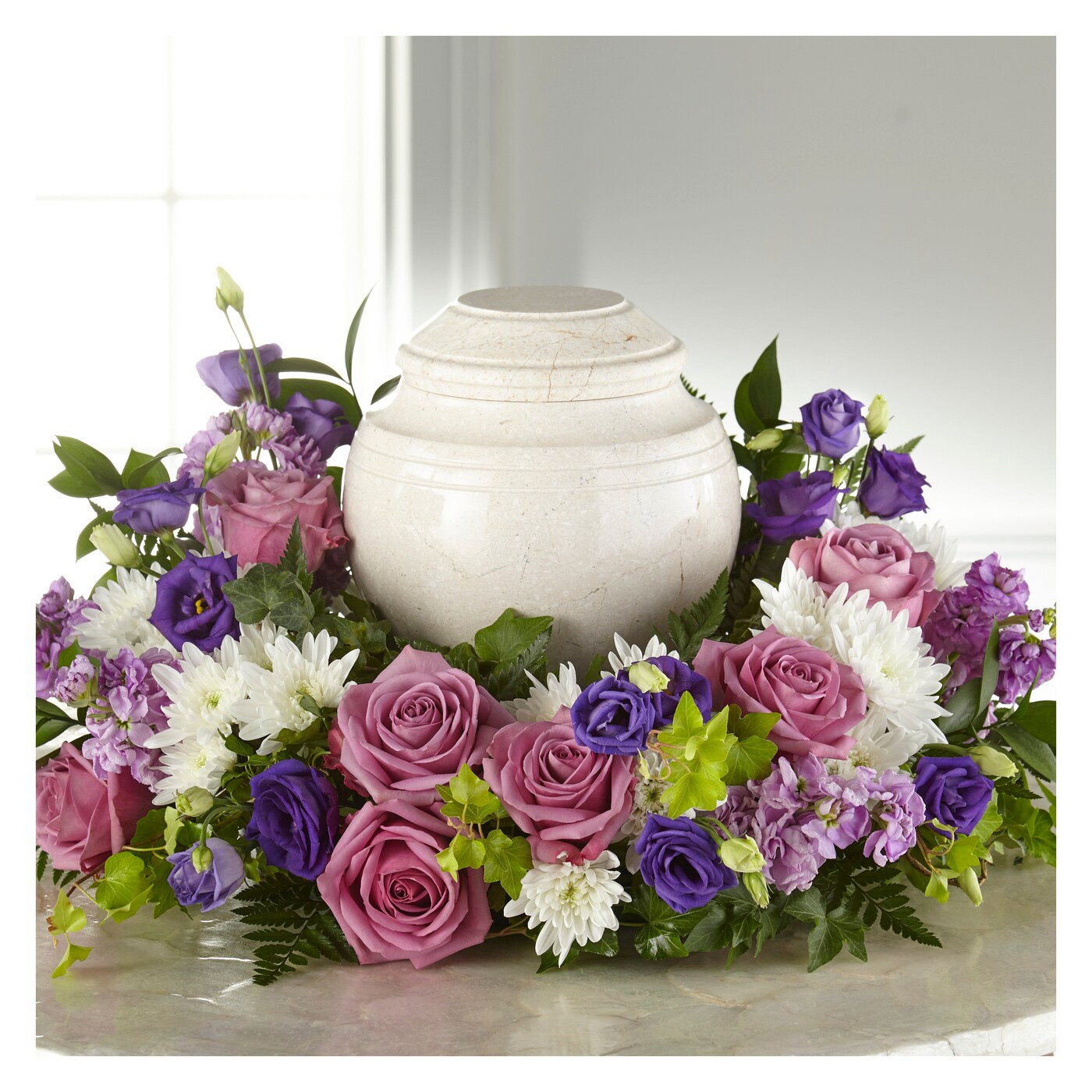 Blooming Sympathy Cremation Adornment flower arrangement