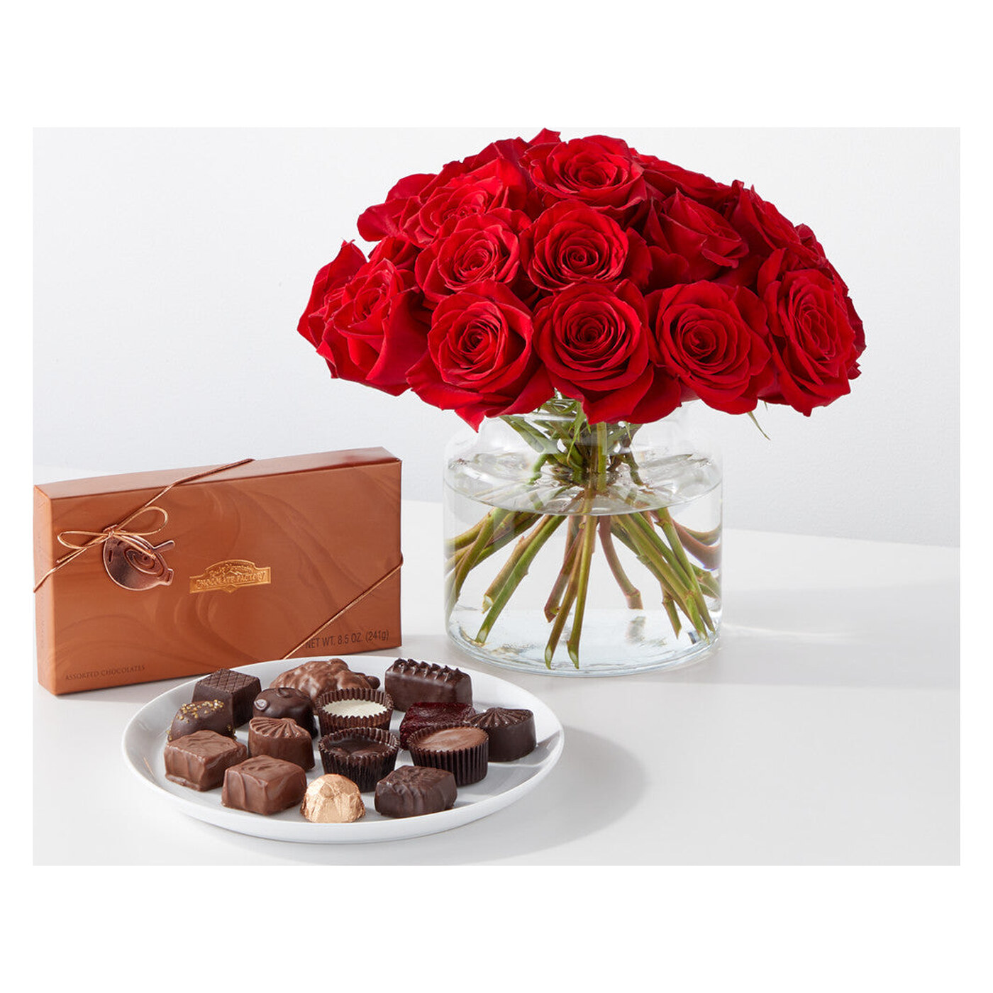 Cupid's Embrace Red Rose Bouquet arrangement option 5